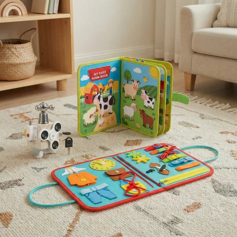 Pädagogisches Montessori Farm Geschichten Buch