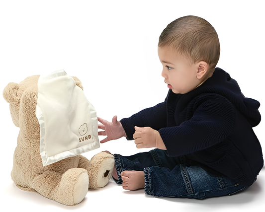 Interaktiver Peek-a-Boo Teddybär für endlosen Spielspaß