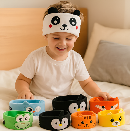 2in1 Angenehme Bluetooth Kopfhörer und Schlafmaske für Kinder
