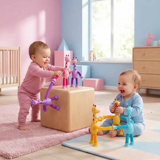 Sensorische Saugnapf Dinosaurier Baby Spielzeug