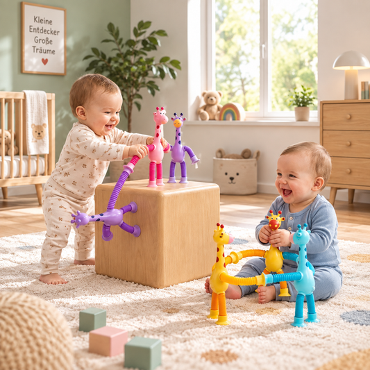 Sensorische Saugnapf Dinosaurier Baby Spielzeug