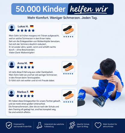 Ergonomische Komfort-Einlegesohlen