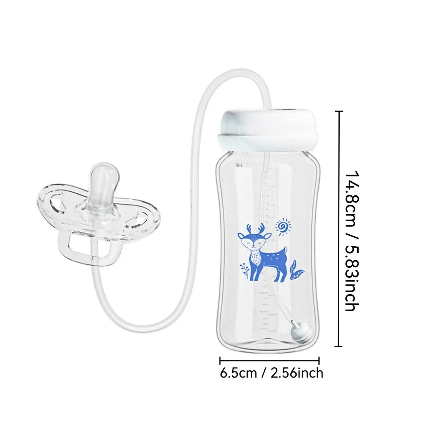 Hände-freie Babyflasche