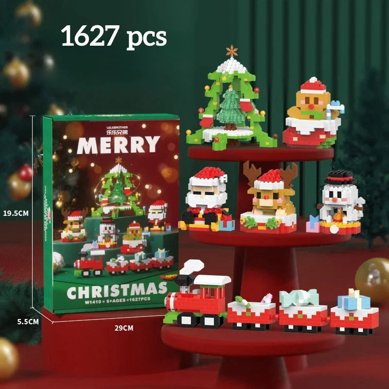 Kreative Baustein Weihnachtsfiguren - Spaß für die ganze Familie