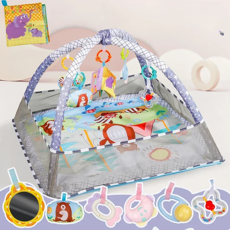 Baby Spielstation 🌟 All-in-One Aktivitätscenter für sicheres Spielen & Entwicklung