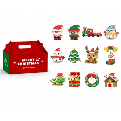 Kreative Baustein Weihnachtsfiguren - Spaß für die ganze Familie