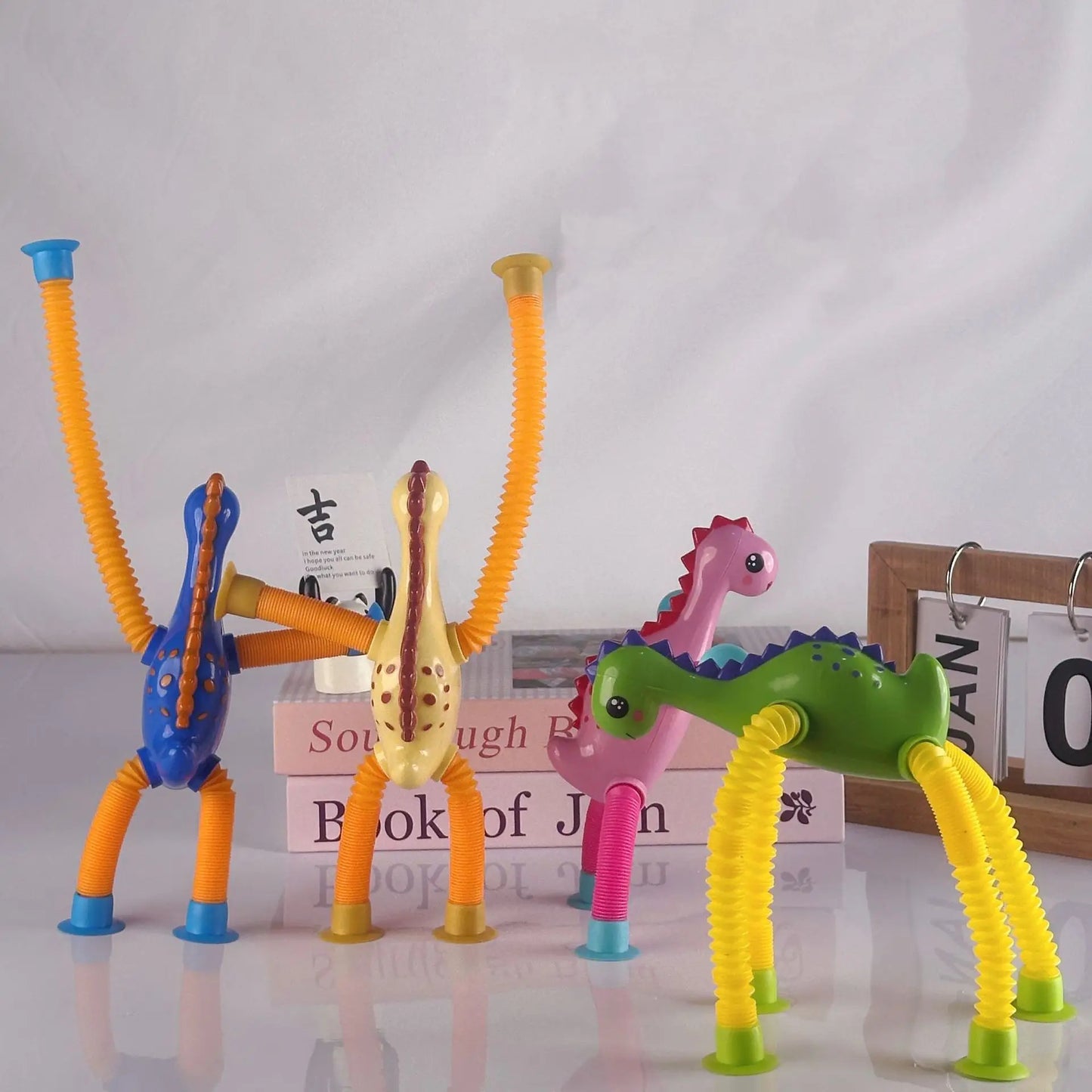 Sensorische Saugnapf Dinosaurier Baby Spielzeug