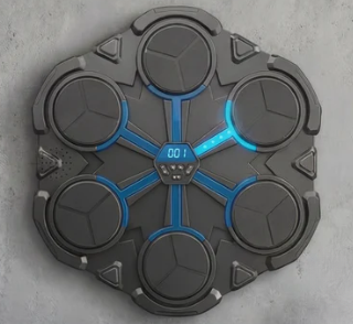 Bluetooth Musik-Boxtrainer für die Wand – Interaktives Boxziel mit Licht & Sound