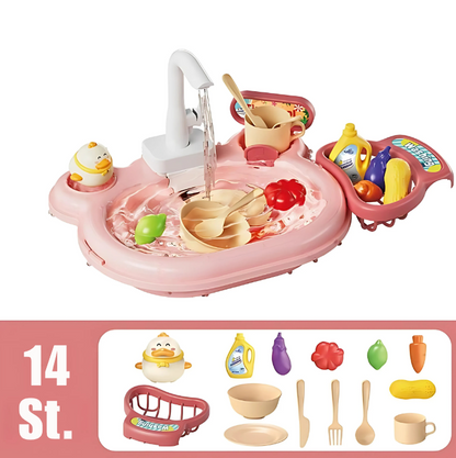 Kinder Spielzeug Set – Küche und Angeln in einem