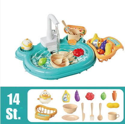 Kinder Spielzeug Set – Küche und Angeln in einem