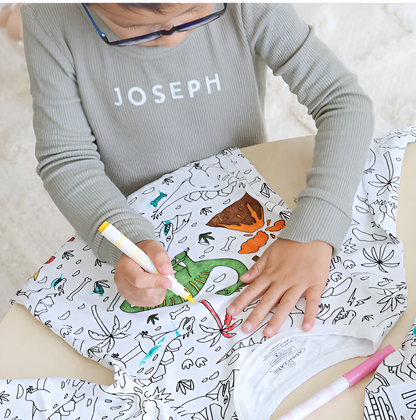 Kreativer Kinderpyjama – DreamArt