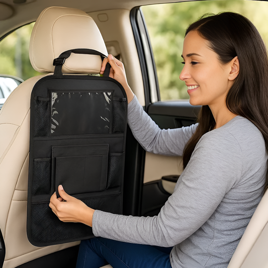 Auto Sitzschutz und Organizer für Kinder