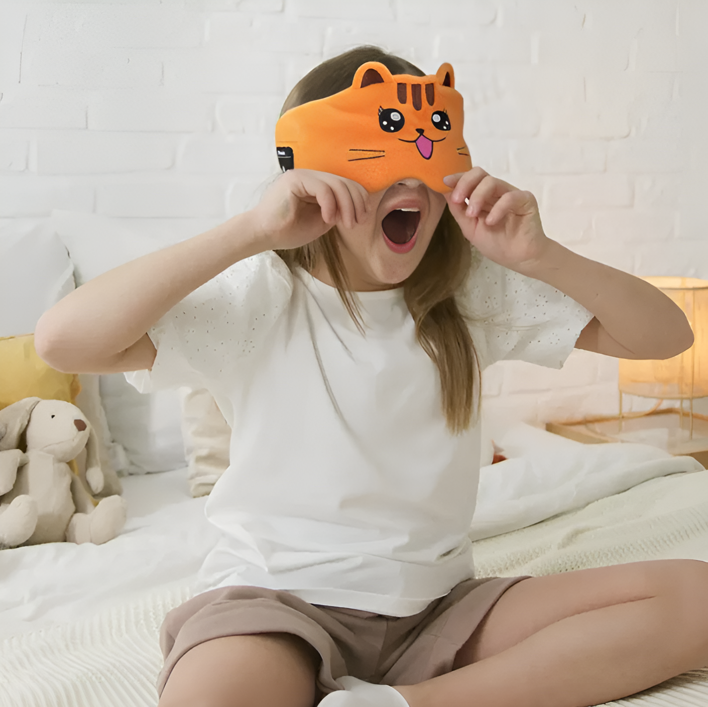 2in1 Angenehme Bluetooth Kopfhörer und Schlafmaske für Kinder