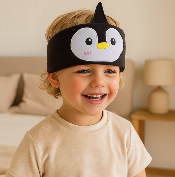 2in1 Angenehme Bluetooth Kopfhörer und Schlafmaske für Kinder