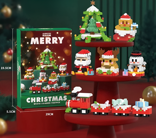 Kreative Baustein Weihnachtsfiguren - Spaß für die ganze Familie