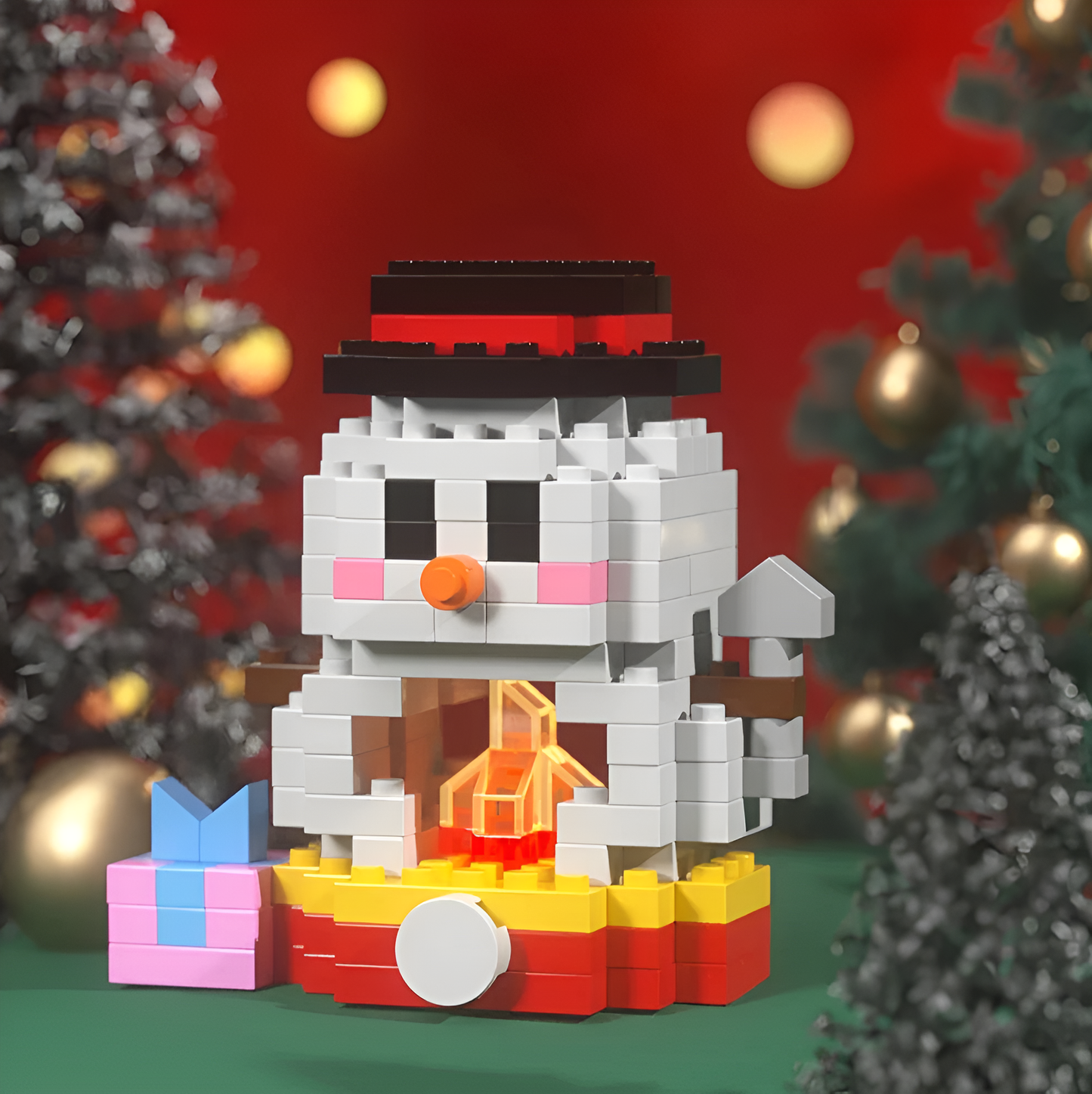 Kreative Baustein Weihnachtsfiguren - Spaß für die ganze Familie