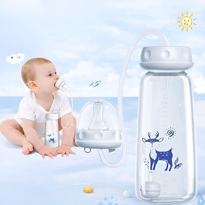 Hände-freie Babyflasche