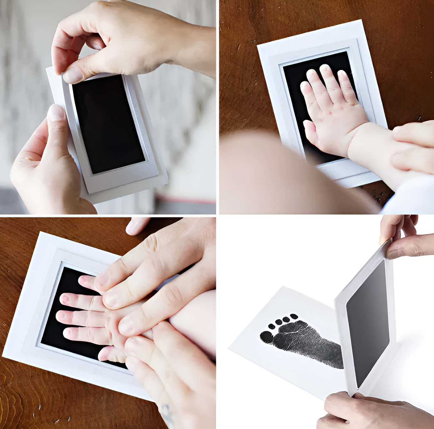 Individuelles Baby-Handabdruck-Set