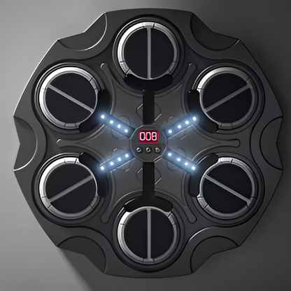 Bluetooth Musik-Boxtrainer für die Wand – Interaktives Boxziel mit Licht & Sound