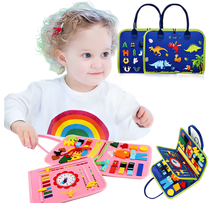 Montessori Busy Board Interaktives Lern & Beschäftigungsspielzeug für Kinder
