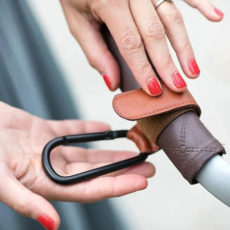2 Stück Kinderwagen Taschenhalter