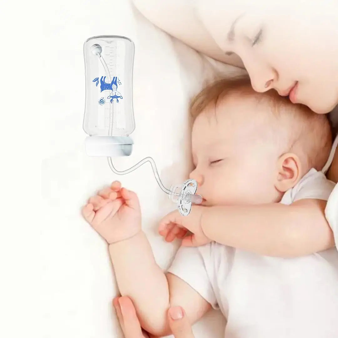 Hände-freie Babyflasche